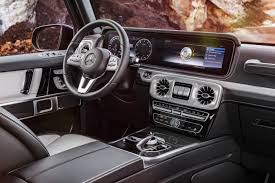 Integration of the air conditioning display into the central screen also. The New Mercedes Benz G Class Exclusive Interior The G Class Reinterpreted For Today Daimler Global Media Site