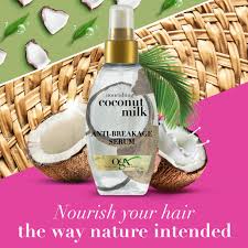 Shipments to qatar are being handled normally for dhl express shipping. Buy Ogx Hair Serum Coconut Milk Anti Breakage Spray 118ml Online Lulu Hypermarket Qatar