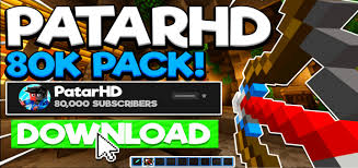 Patarhd 80k Subs Pvp Texture Pack Minecraft Pe Texture Packs Every resource pack is different, normally targeting a unique aesthetic. patarhd 80k subs pvp texture pack