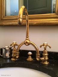 Quite simply, it's brass that has been stripped of any protective lacquer. Bethesdastyle Etoile Gooseneck Unlacquered Brass Faucet By Waterworks The Banks D French Coastal Decor Unlacquered Brass Faucet Coastal Interiors Design