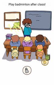 شوفلي حل في رأس العام‬. Brain Find Level 71 Play Badminton After Class Answer Daze Puzzle