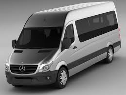 3d Mercedes Sprinter Bus Benz Sprinter Mercedes Sprinter Mercedes Models