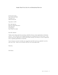 It's formal and polite but with a personal, relaxed touch. Thank You Letter After Informational Interview Templates At Allbusinesstemplates Com