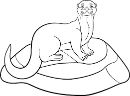 Just print it out and color it. Otter Coloring Pages Best Coloring Pages For Kids