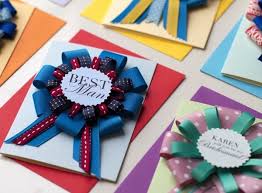 Handmade Bespoke Rosette Greeting Cards By Kalo Make Art Via Behance Rosettes Handmade Bespoke Wedding Invitations