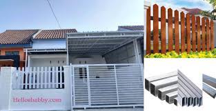 Desain pagar rumah mungil ini bisa disesuaikan dengan ukuran plus bujet yang kamu punya. Inspirasi Pagar Rumah Minimalis Murah Dan Tampil Lebih Elegan Minimalis Minim Budget Homeshabby Com Design Home Plans Home Decorating And Interior Design