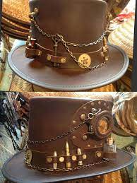 Time Port Steampunk Top Hat Steampunk Hatter Steampunk Accessories Steampunk Costume