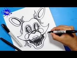 Wie Zeichnen Nights At Freddy S Zeichnen Foxy How To Draw Fnaf Youtube