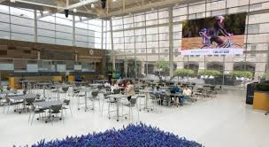Dte Energy Led Video Wall Video Wall Building Design