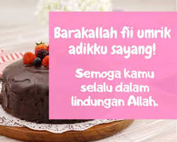 100 Ucapan Selamat Ulang Tahun Untuk Adik Perempuan Dan Laki Laki