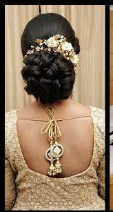 Pin By Pradeep Ray On Gajara Hair Bun Mens Hairstyles Thick Hair Bridal Hairdo Thick Hair Styles