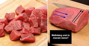 Daging masak hitam belongs to the malay culture, which literally translates to beef cooked black. Cara Potong Daging Melintang Urat Supaya Daging Tak Liat Senang Dikunyah Vanilla Kismis