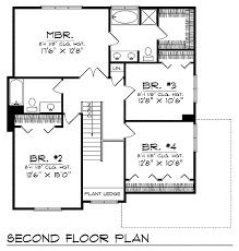 Click the image for larger image size and more details. Cozy 4 Bedroom 2 Story House Plan 89525ah Architectural Designs House Plans