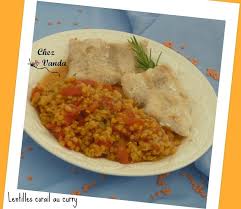 Lentilles Corail Au Curry Chez Vanda Lentilles Corail Plat Vegetarien Plat Legume