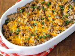 Make patties as directed in step 1; Ground Beef Casserole Easy Keto Recipe Healthy Recipes Blog