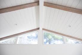 How To De Orange Wood Beams The Vintage Rug Shop Painted Wood Ceiling Wood Beams Wood Beam Ceiling
