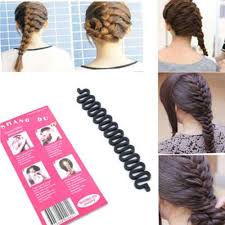 U119 10 Sht Novinka Francuzskij Volos Pletenie Instrument Rolika S Kryukom Tvist Magiya Dlya Ukladki Volos Hair Braiding Tool Hair Twist Styles French Twist Hair