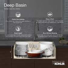 kohler executive chef undermount 33 in