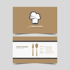 Vecteur De Carte De Visite De Restaurant Affaires Carte Restaurant Vectors Cards Place Card Holders Names