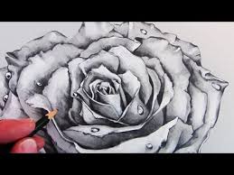 Please enter your email address receive free weekly tutorial in your email. How To Draw A Realistic Rose Time Lapse Youtube