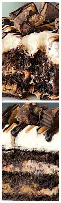 Chocolate Peanut Butter Cup Lasagna Loaded With Reese S Peanut Butter Cups And Packed With Layers Of Chocolate And Peanut Butter Cheesecake