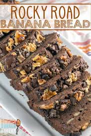 Allow the cake to cool on a wire rack before removing from the loaf tin. Rocky Road Banana Bread Bunsen Burner Bakery