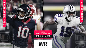 Updated 2019 Fantasy Football Wr Rankings Sporting News