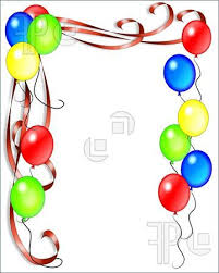 Birthday Balloons Clipart Free Birthday Balloon Border Clip Art Clipart Free Clipart Happy Birthday Clip Art Balloon Invitation Birthday Balloons