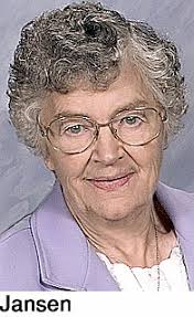 Grace Mary Jansen Obituary