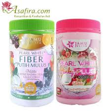 Khasiat pearl white putih mulus. Jamu Jelita Pearl White Fiber 400gm Pearl White Pinky Plus 400gm Shopee Malaysia