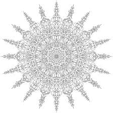 Snowflake Pattern 1 By Welshpixie On Deviantart Mandala Coloring Pages Mandala Coloring Coloring Pages
