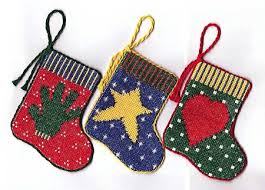 Check out our cross stitch christmas ornament patterns selection for the very best in unique or custom, handmade pieces from our patterns shops. Folkart Stocking Ornaments Cross Stitch Pattern By Sharon Lomo Crosstitch Com