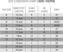 sizing chart