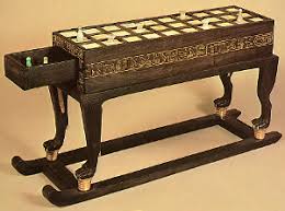 Senet The Board And Pieces Of Senet Suggest Elements Of Both Chess And Checkers Ancient Egyptian Ancient Egypt Egyptian Furniture
