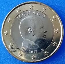 Das 2 euro stück eine münze (v. 1 Euro Munze Monaco 2018 Stempelglanz Stgl Euromuenzen Agrell Eu