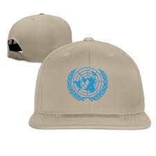 Unisex Un Logo United Nations Flat Bill Stretch Cap Lightgrey One Size Awesome Products Selected By Anna Churchil Flat Bill Hats Flat Brim Hat Baby Slippers