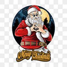 Santa Claus En La Fiesta De Navidad Mostrando Un Simbolo De Amor En Sus Manos Imagenes Predisenadas De Dj Fiesta Disco Png Y Vector Para Descargar Gratis P Santa Hat