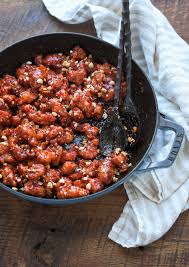 This easy chicken appetizer recipe cooks in the oven, freeing up space on your grill for burgers, steaks or that smoked pork butt. Crispy Korean Chicken Nuggets Dakgangjeong Beyond Kimchee