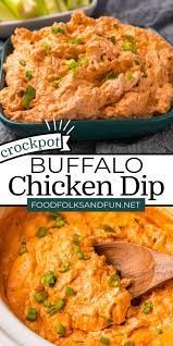 Easy Crockpot Buffalo Chicken Dip Recipes In 2021 Delicious Dips Recipes Crockpot Buffalo Chicken Crockpot Appetizers