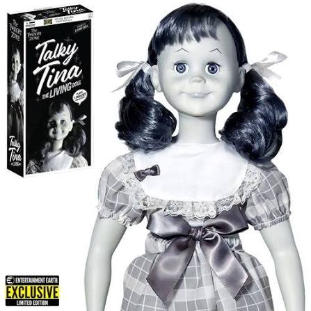 The Twilight Zone Talky Tina 18-Inch Prop Replica Doll - Entertainment  Earth Exclusive
