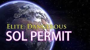 This is just the first video in a series. Elite Dangerous Sol Permit Youtube