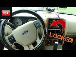 Car steering wheels can lock u. How To Unlock Steering Wheel Without Key For Better Learning