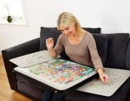 Bits And Pieces Puzzle Board With Drawers Folding Jigsaw Puzzle Table Choozone Jigsaw Puzzle Table Puzzle Table Puzzle Storage