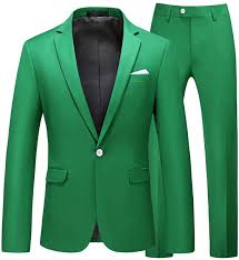 Slim fit suits are the epitome of a contemporary look, perfect for men who embrace fashion and style. Mogu Mens 2 Piece Suit Slim Fit Notch Lapel Tuxedo For Daily Business And Prom Blazer Pants At Amazon Men S Clothing Store