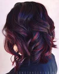 Black And Red Balayage Short Hair 31 Balayage Highlight Ideas To Copy Now Hair Cabello Cabello Degradado Cabello Tenido