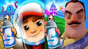 Subway Surfers Underwater Malik Winter Holiday Surfer vs Subway Hello  Neighbor