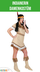 Indianerin Tanzende Eule Damenkostum Indianerin Kostum Indianer Dame