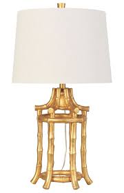 Chinoiserie Gold Bamboo Lamp Bamboo Lamp Table Lamp Design Lamp Design