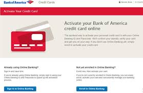 Find the credit card that's right for you and apply online today. Bank Of America Credit Card Activation Process Online Phone