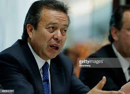 Cesar Camacho, president of Mexico's Institutional Revolutionary... News  Photo